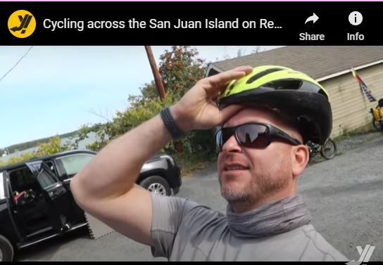 Cycling San Juan Island